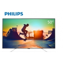 飛利浦（PHILIPS）4K超高清網(wǎng)絡(luò )智能全面屏電視 杜比全景聲 客廳影音智能語(yǔ)音 50PUF7176 普通電視設備(電視機)